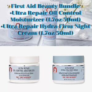 ✨First Aid Beauty - 2PC “Ultra Repair” Beauty Bundle Cream & Moisturizer✨NWT✨